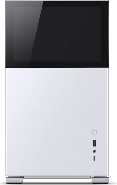 Jonsbo D31 Screen White, weiß, Glasfenster