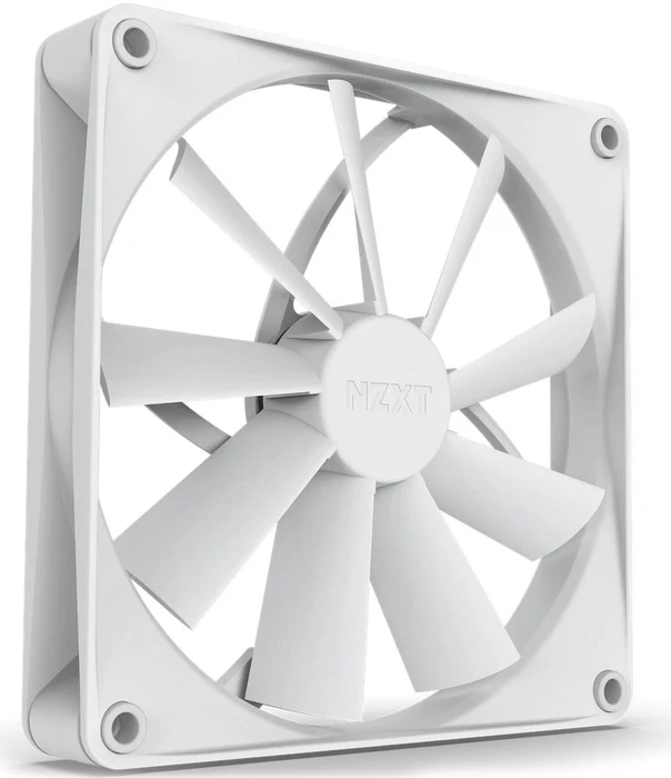 NZXT F Series F140Q (2022), Matte White, weiß, 140mm