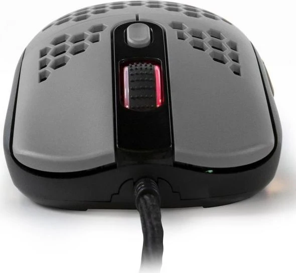 Arozzi Favo Gaming Maus schwarz/grau, USB
