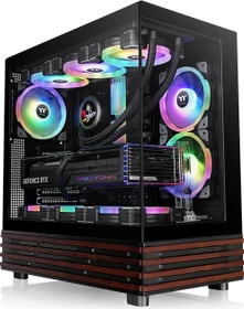 Thermaltake View 270 Plus WS ARGB Black, schwarz/braun, Glasfenster (CA-1Y7-00M1WN-WS)