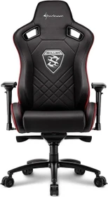 Sharkoon Skiller SGS4 Gamingstuhl, schwarz/rot