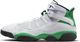 Nike Jordan 6 Rings white/black/lucky green (Herren)
