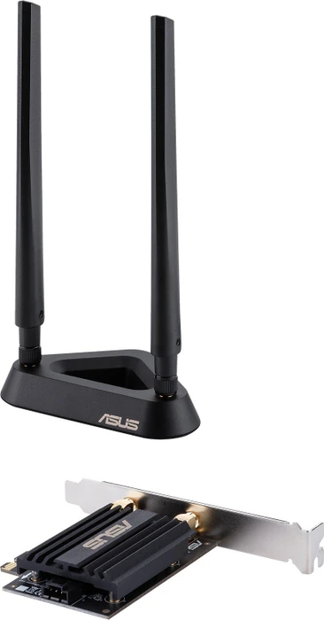 ASUS PCE-AX58BT, 2.4GHz/5GHz WLAN, Bluetooth 5.2, PCIe x1