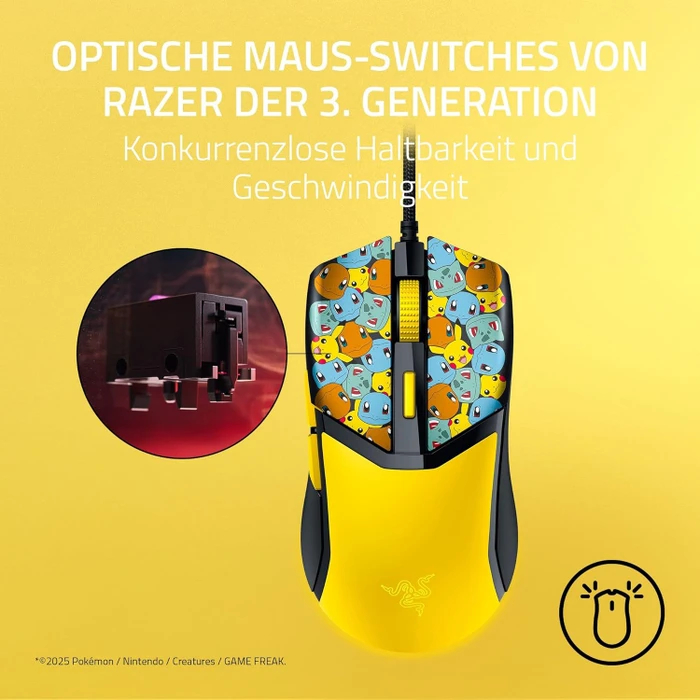 Razer Cobra Pokemon Edition, USB