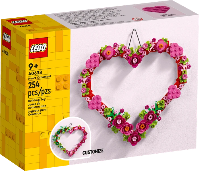 LEGO Herz-Deko