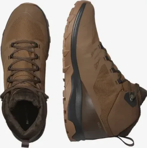 Salomon OUTsnap Waterproof dark earth/delicioso/gum 8 (Herren)