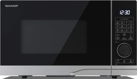 Sharp YC-PC254AE-S Mikrowelle mit Grill/Heißluft