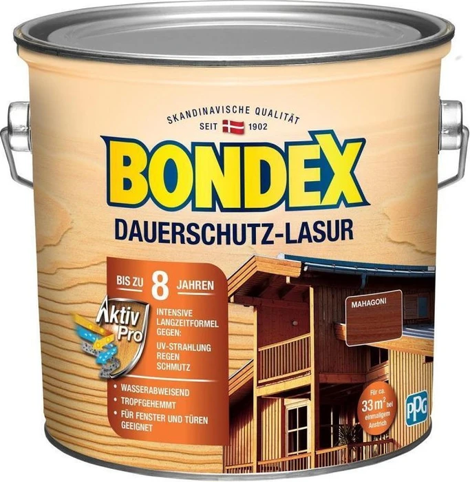 Bondex Dauerschutz-Lasur mahagoni, 2.5l