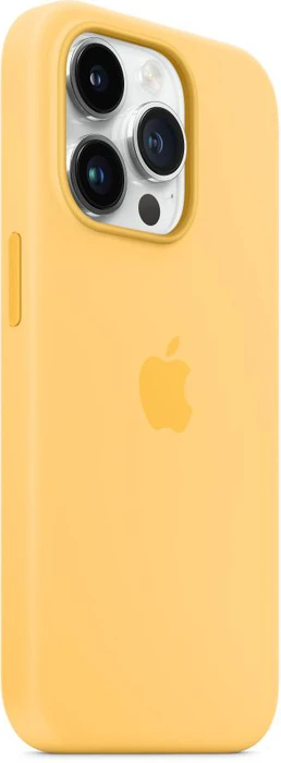 Apple Silikon Case mit MagSafe für iPhone 14 Pro Sonnenlicht