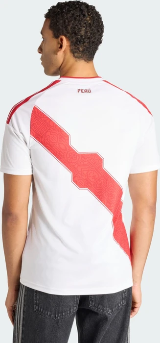 adidas Peru 2026 2026 Heimtrikot kurzarm weiß