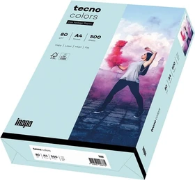 inapa tecno colors Universalpapier hellblau, A4, 120g/m², 250 Blatt