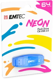 Emtec C410 Neon 64GB, USB-A, USB 2.0