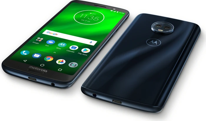 Motorola Moto G6 Plus Dual-SIM blau