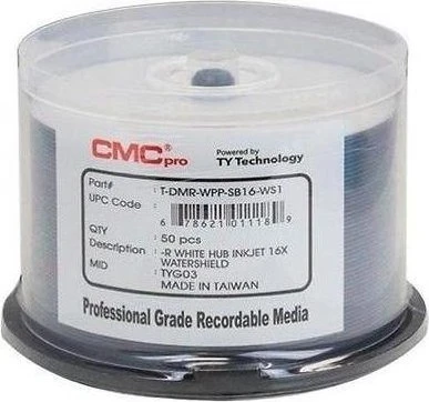 Primera DVD-R 4.7GB, 16x, 50er Spindel, white, printable, wasserfest