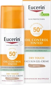 Eucerin Photoaging Control Tinted Face Sun Gel-Creme mittel LSF50+, 50ml