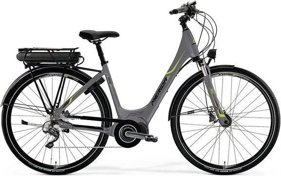 Merida E-Spresso City 600 EQ grau/grün Modell 2017
