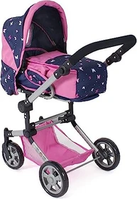 Bayer Chic 2000 Jara 3in1 Kombipuppenwagen butterfly navy pink