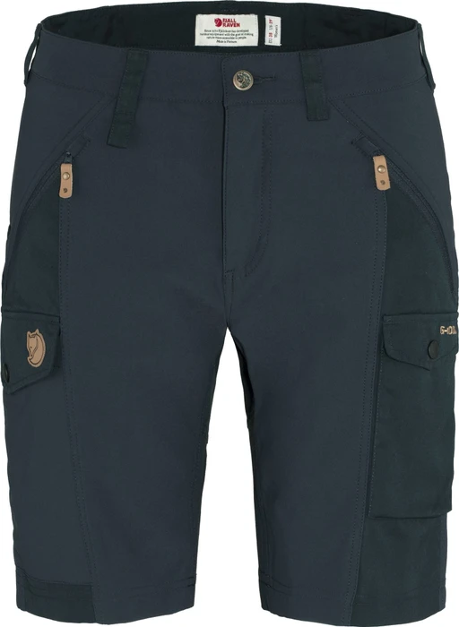 Fjällräven Nikka Curved Hose kurz dark navy (Damen)