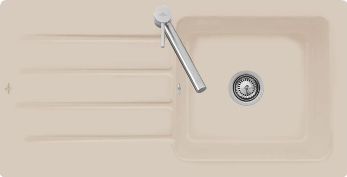 Villeroy & Boch Architectura 1000x510mm Einbau Becken reversibel almond