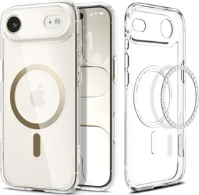 Spigen Ultra Hybrid (MagFit) für Apple iPhone Air clear gold