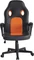 CLP Elbing Kunstleder Bürostuhl, schwarz/orange Vorschaubild
