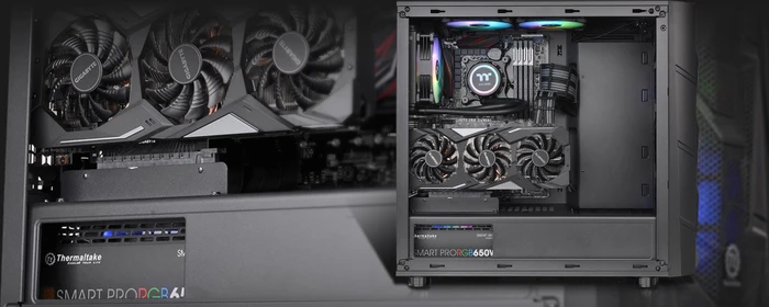 Thermaltake Commander C36 ARGB, Glasfenster