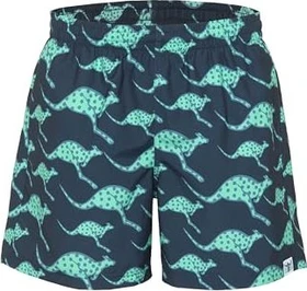 Chiemsee Alloverprint mit Gummizug und seitlichen Taschen Badeshorts total eclipse (Herren)