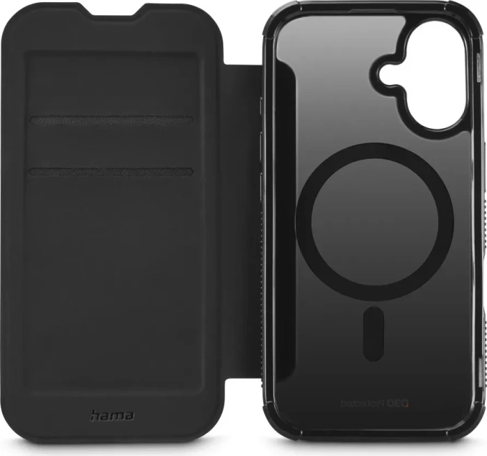 Hama Handytasche Extreme Protect magnetisch für Apple iPhone 16 schwarz
