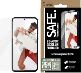 PanzerGlass Safe Screen Protector Ultra-Wide Fit with Aligner für Samsung Galaxy A56 5G