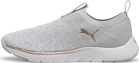 Puma Softride Premier Slip-On ash gray/puma white/rose gold (Damen)