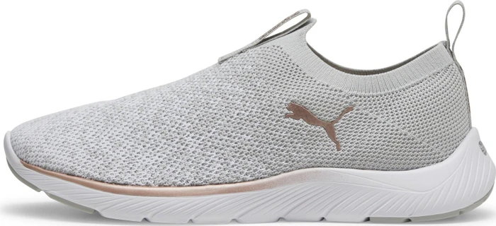Puma Softride Premier Slip-On ash gray/puma white/rose gold (Damen)