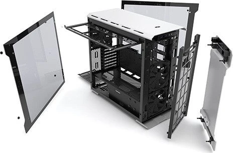 Phanteks Enthoo Evolv ATX Tempered Glass silber, Glasfenster