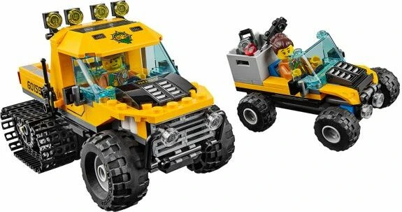 LEGO City Dschungelforscher - Mission mit dem Dschungel-Halbkettenfahrzeug