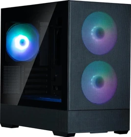 Zalman P30 Air Black, schwarz, Glasfenster