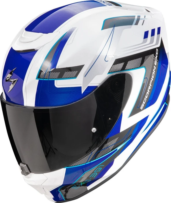 Scorpion EXO-391 Captor weiß/grau/blau