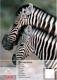 Herlitz Zeichenblock, A3, glatt, 20 Blatt