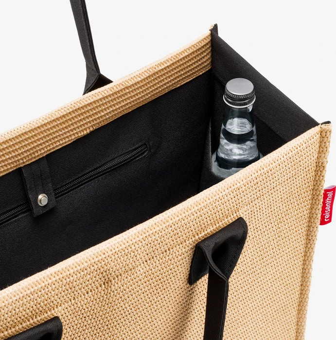 Reisenthel daily Shopper raffia black