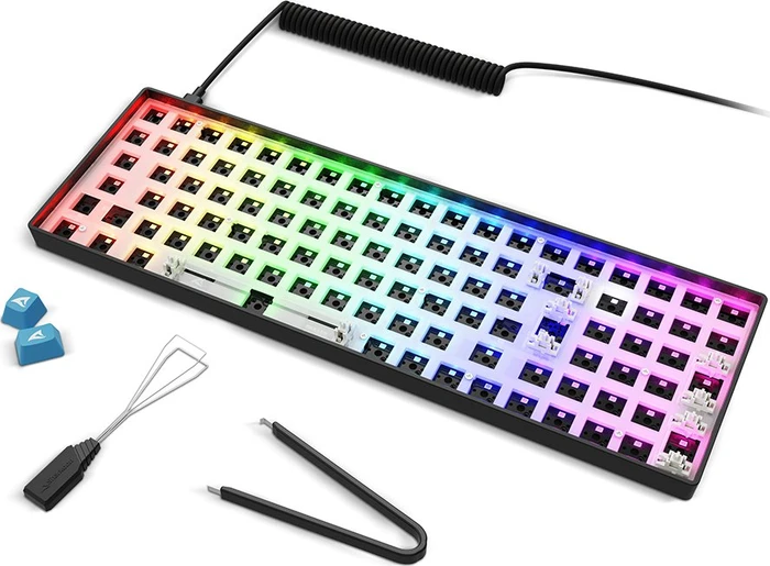 Sharkoon Skiller SGK50 S2 Barebone Gaming Tastatur, schwarz, ISO/ANSI