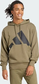 adidas Essentials Big Logo French Terry Hoodie olive strata/black (Herren)