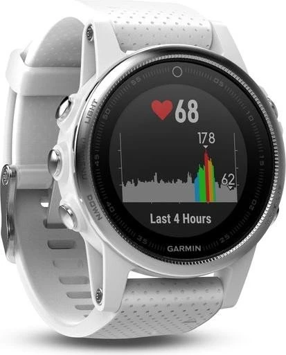 Garmin Fenix 5S silber/weiß