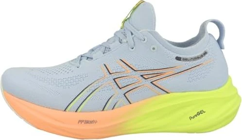 Asics Gel-Nimbus 26 Paris cool grey/safety yellow (Herren)