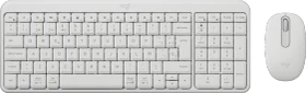 Logitech MK250 Compact Wireless Combo Off-White, Bluetooth, ES