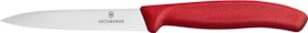 Victorinox SwissClassic Gemüsemesser mit Wellenschliff, 10cm rot