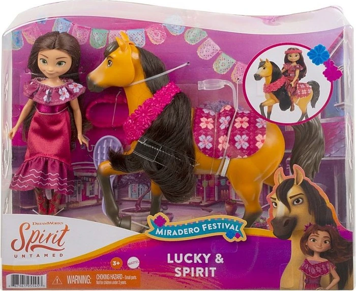 Mattel Spirit Untamed - Miradero Festival Lucky & Spirit