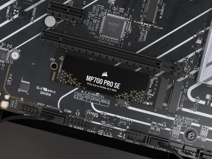 Corsair Force Series MP700 PRO SE 4TB, M.2 2280 / M-Key / PCIe 5.0 x4