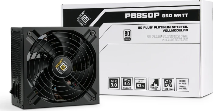 BoostBoxx Power Boost 850P 850W, ATX 3.0
