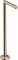 Hansgrohe AXOR Uno Wanneneinlauf gerade bodenstehend polished red gold Vorschaubild