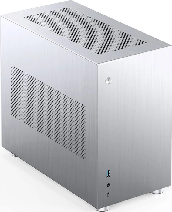 Jonsbo V10, silber, Mini-ITX