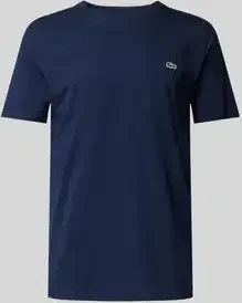 Lacoste Pima-Baumwolle T-Shirt kurzarm navy (Herren)