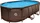 Avenli Rattan Frame Pool Set oval 427x275x100cm (12024)